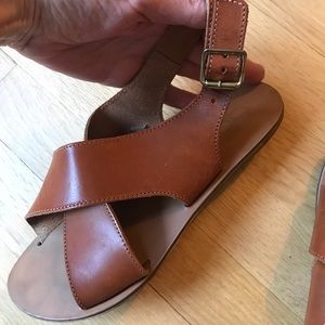 House of Harlow Leather Sandals